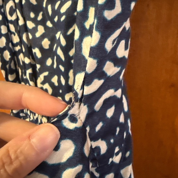 Alexis Small Cheetah-print blue Crepe Wide-leg Tyrell Jumpsuit Animal v-neck - Picture 6 of 9